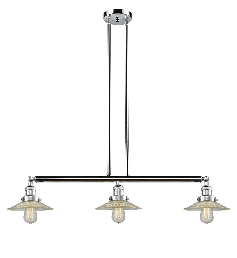 Innovations 213-PC-G2 Three Light Island Pendant, Polished Chrome