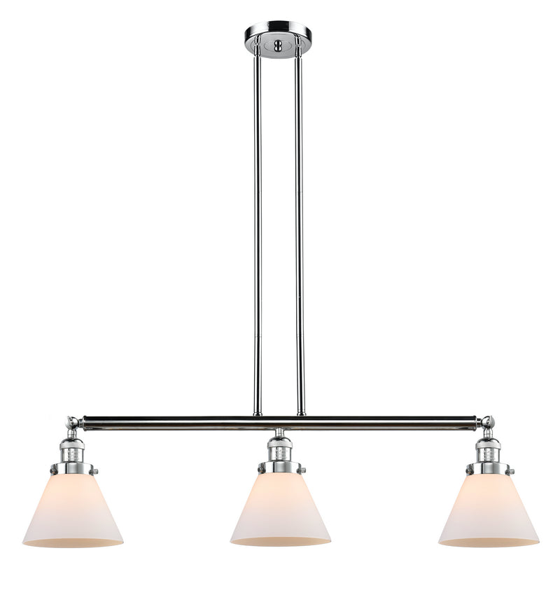 Innovations 213-PC-G41 Three Light Island Pendant, Polished Chrome