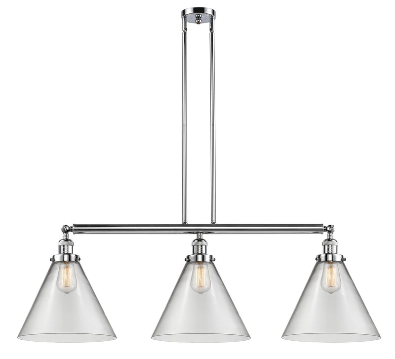 Innovations 213-PC-G42-L-LED LED Island Pendant, Polished Chrome