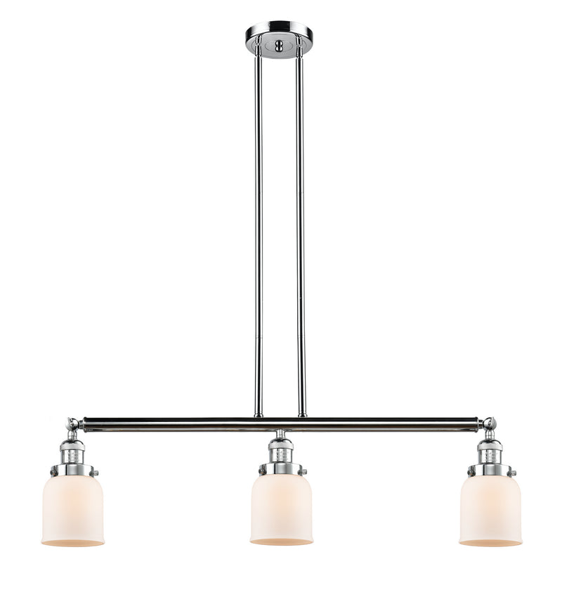 Innovations 213-PC-G51 Three Light Island Pendant, Polished Chrome