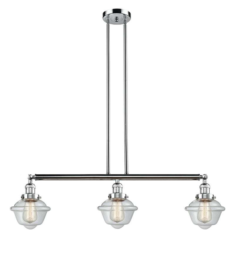 Innovations 213-PC-G532-LED LED Island Pendant, Polished Chrome