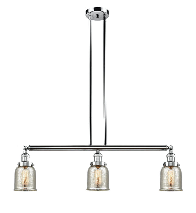 Innovations 213-PC-G58 Three Light Island Pendant, Polished Chrome