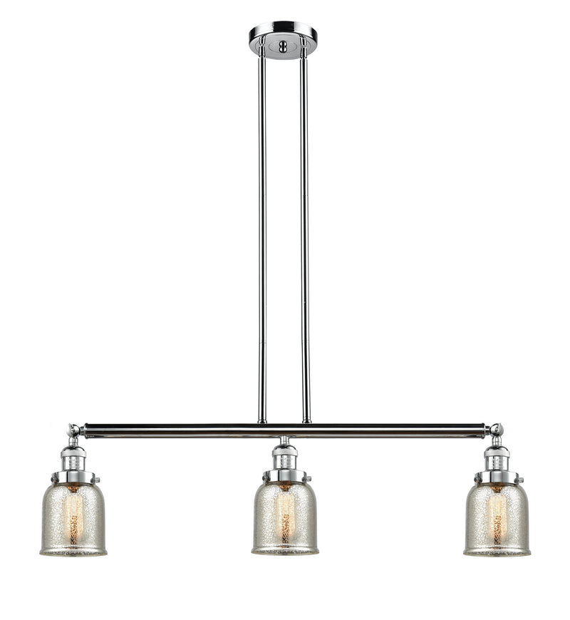 Innovations 213-PC-G58-LED LED Island Pendant, Polished Chrome