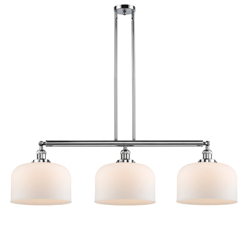 Innovations 213-PC-G71-L Three Light Island Pendant, Polished Chrome