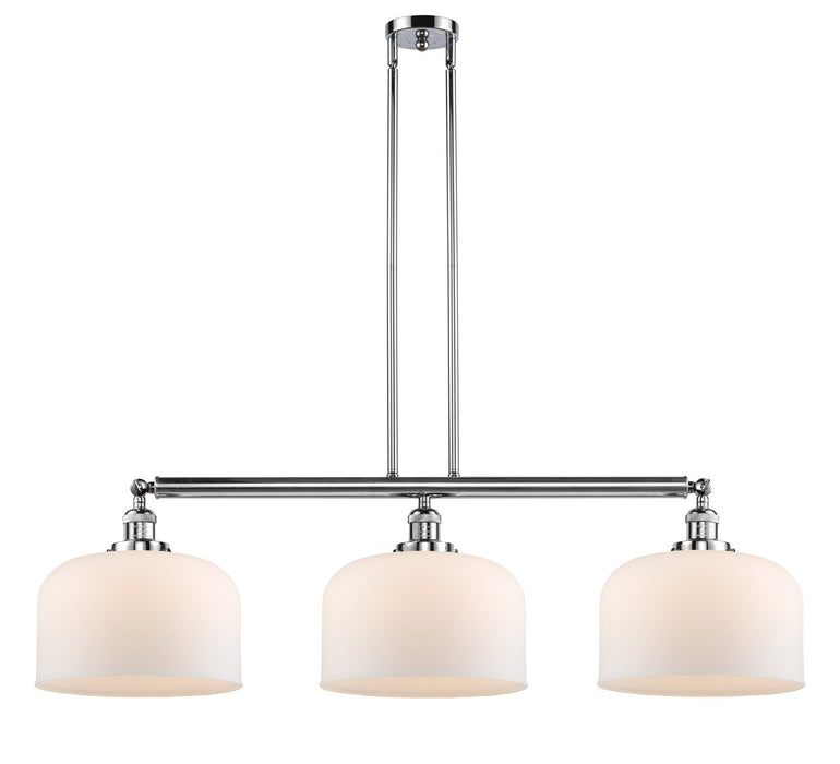 Innovations 213-PC-G71-L Three Light Island Pendant, Polished Chrome