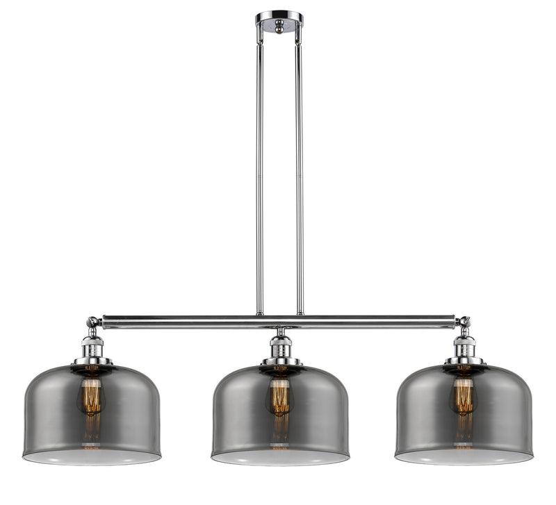 Innovations 213-PC-G73-L-LED LED Island Pendant, Polished Chrome
