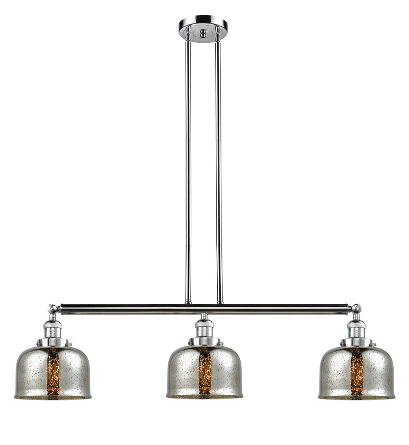 Innovations 213-PC-G78-LED LED Island Pendant, Polished Chrome
