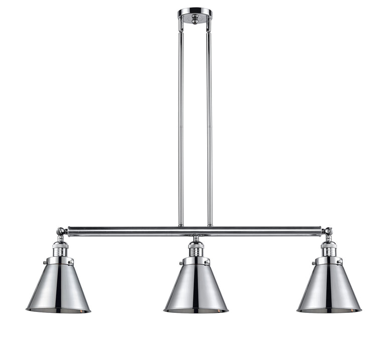 Innovations 213-PC-M13-PC-LED LED Island Pendant, Polished Chrome