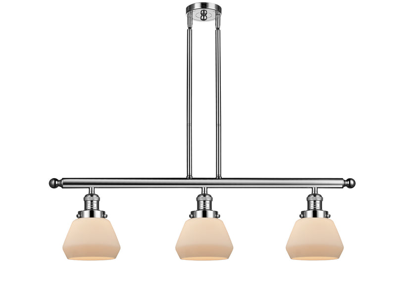 Innovations 213-PN-G171-LED LED Island Pendant, Polished Nickel