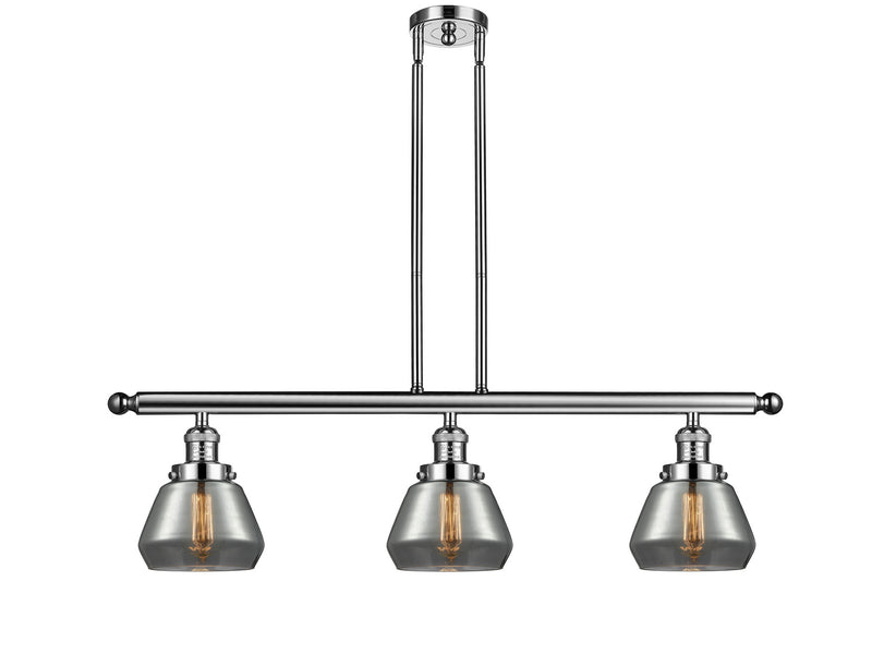 Innovations 213-PN-G173-LED LED Island Pendant, Polished Nickel