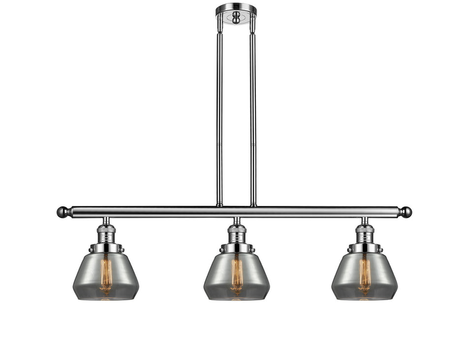 Innovations 213-PN-G173-LED LED Island Pendant, Polished Nickel