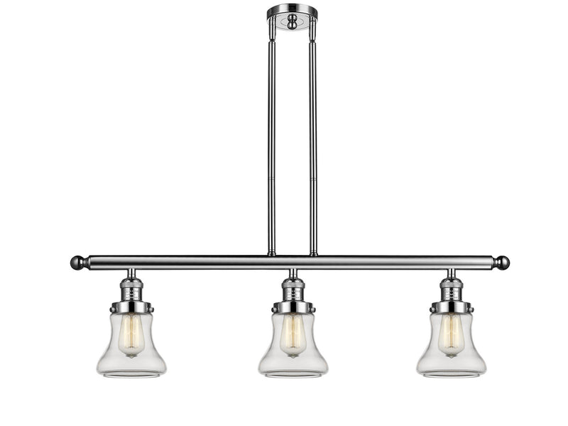 Innovations 213-PN-G192-LED LED Island Pendant, Polished Nickel