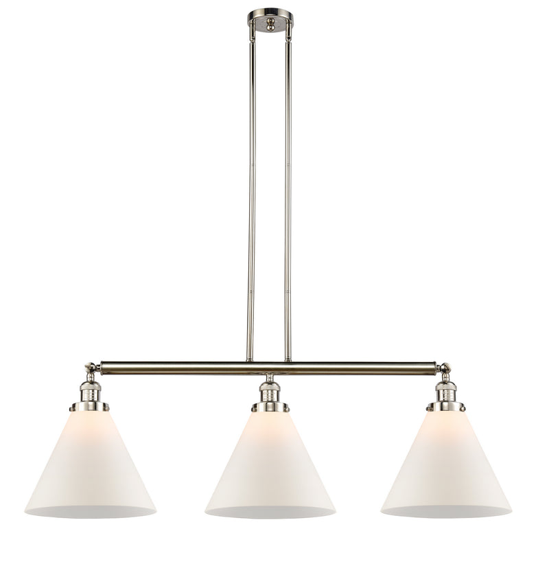 Innovations 213-PN-G41-L-LED LED Island Pendant, Polished Nickel