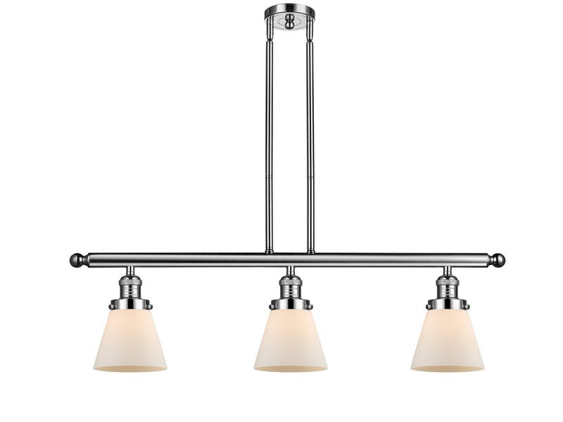 Innovations 213-PN-G61-LED LED Island Pendant, Polished Nickel