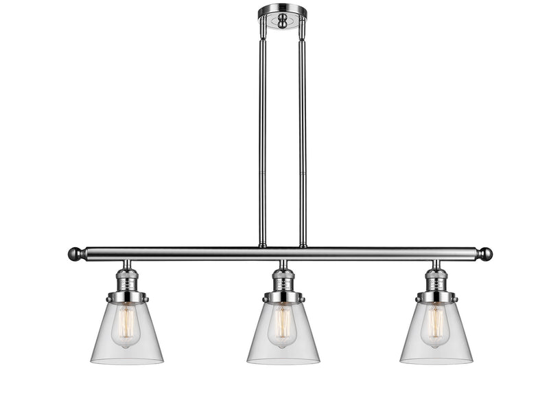 Innovations 213-PN-G62-LED LED Island Pendant, Polished Nickel