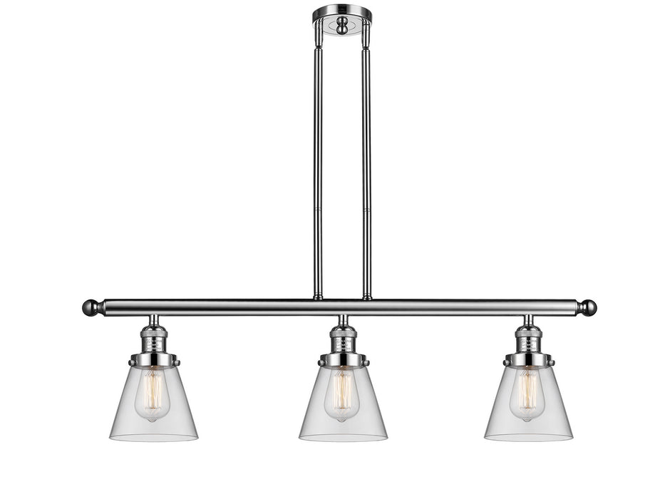 Innovations 213-PN-G62-LED LED Island Pendant, Polished Nickel