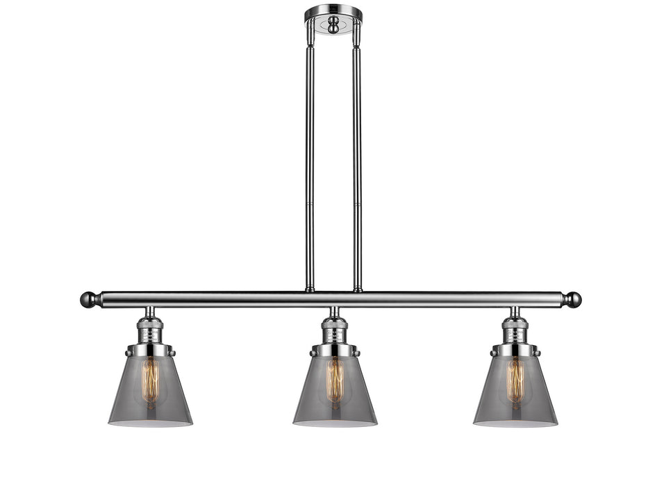 Innovations 213-PN-G63-LED LED Island Pendant, Polished Nickel