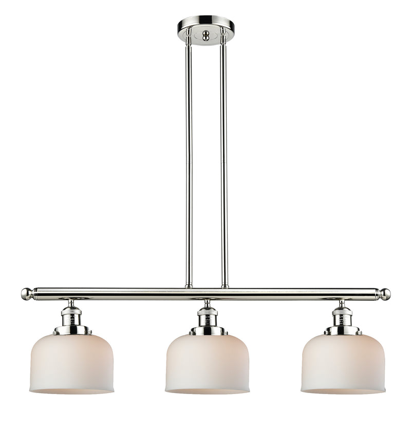 Innovations 213-PN-G71-LED LED Island Pendant, Polished Nickel