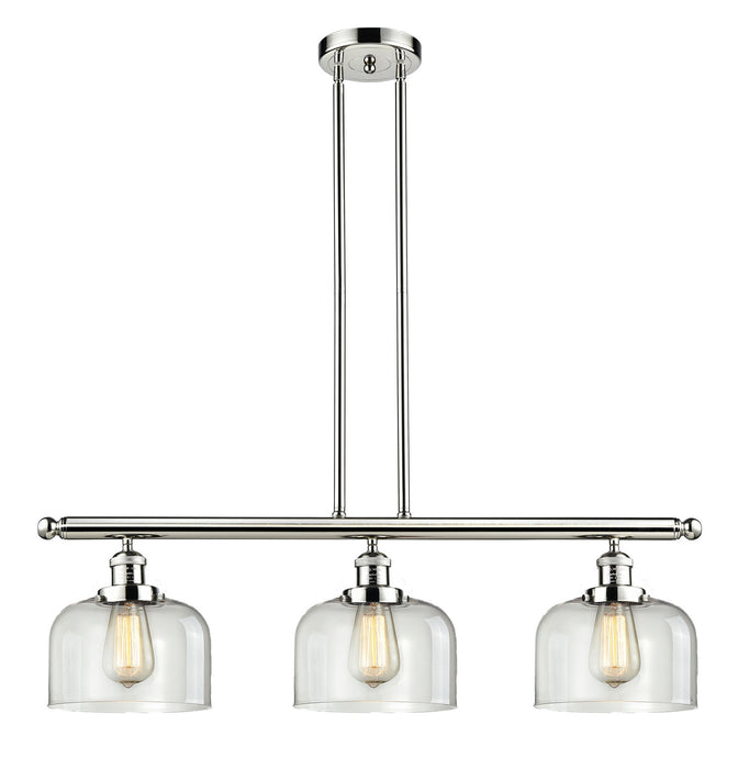 Innovations 213-PN-G72-LED LED Island Pendant, Polished Nickel