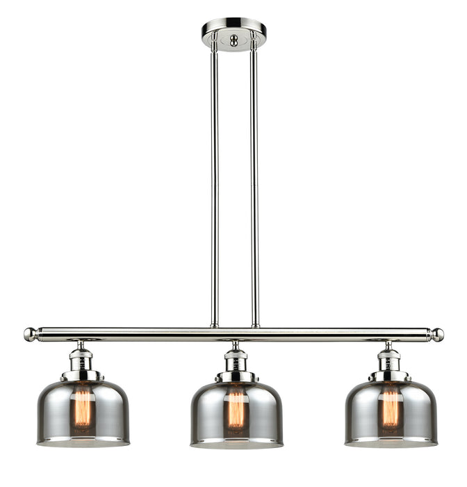 Innovations 213-PN-G73-LED LED Island Pendant, Polished Nickel
