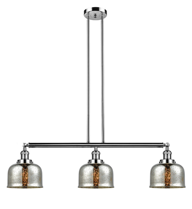 Innovations 213-PN-G78-LED LED Island Pendant, Polished Nickel