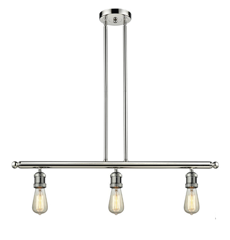 Innovations 213-PN-LED LED Island Pendant, Polished Nickel