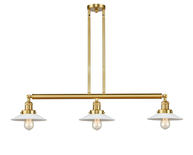 Innovations 213-SG-G1 Three Light Island Pendant, Satin Gold
