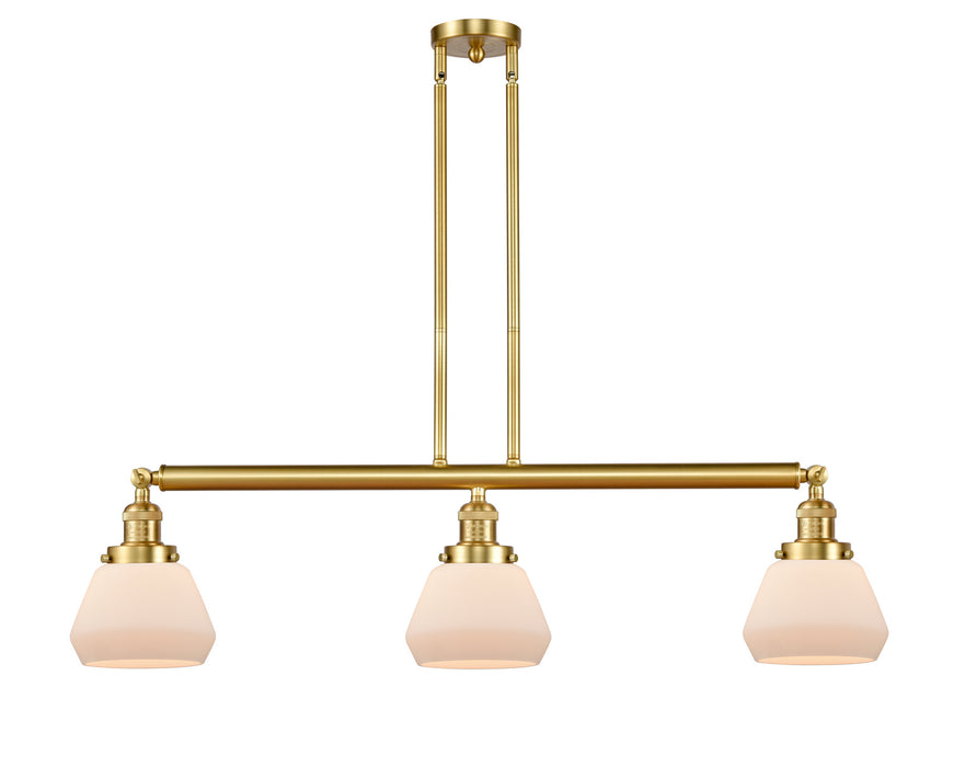 Innovations 213-SG-G171 Three Light Island Pendant, Satin Gold