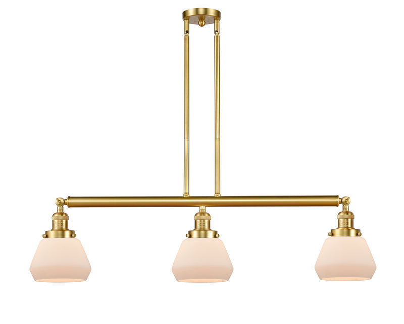 Innovations 213-SG-G171-LED LED Island Pendant, Satin Gold