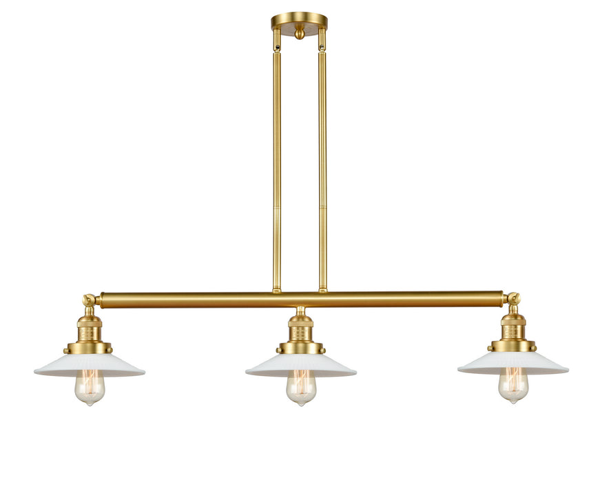 Innovations 213-SG-G1-LED LED Island Pendant, Satin Gold