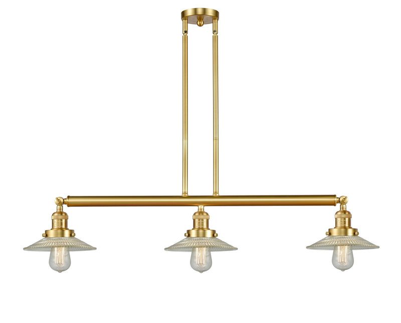 Innovations 213-SG-G2 Three Light Island Pendant, Satin Gold
