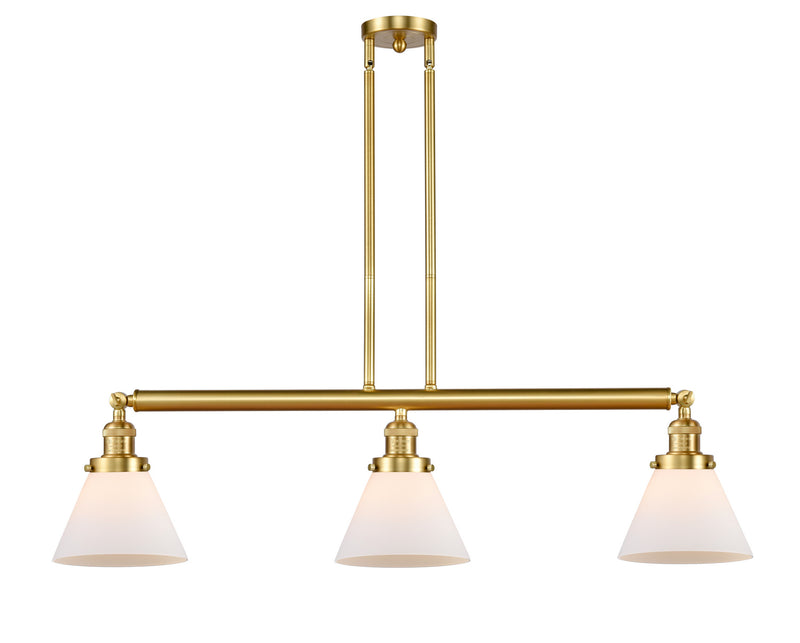 Innovations 213-SG-G41-LED LED Island Pendant, Satin Gold