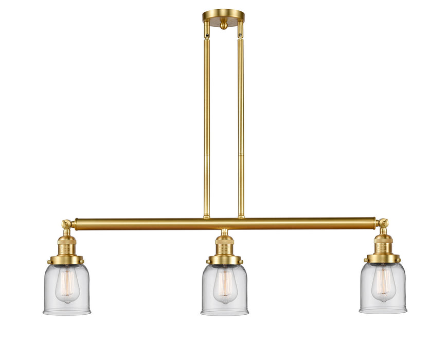 Innovations 213-SG-G52 Three Light Island Pendant, Satin Gold