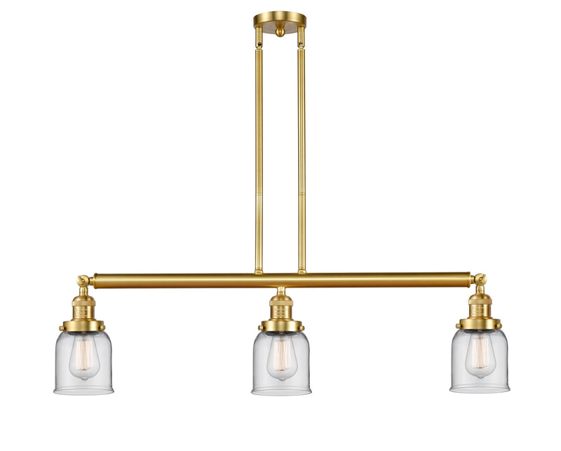Innovations 213-SG-G52-LED LED Island Pendant, Satin Gold