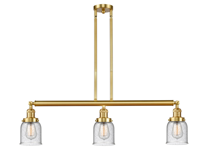 Innovations 213-SG-G54-LED LED Island Pendant, Satin Gold