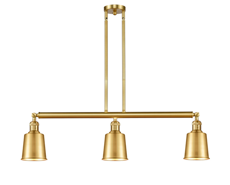 Innovations 213-SG-M9-SG Three Light Island Pendant, Satin Gold