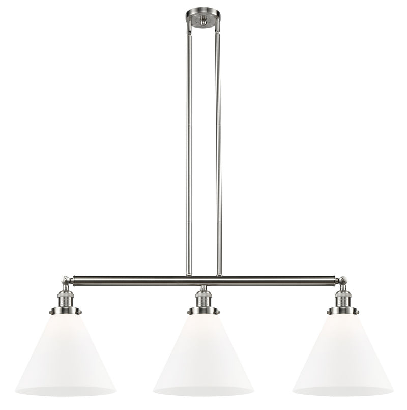 Innovations 213-SN-G41-L-LED LED Island Pendant, Brushed Satin Nickel