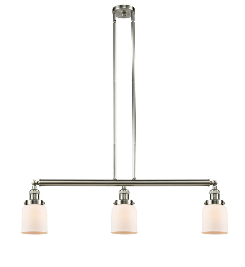 Innovations 213-SN-G51-LED LED Island Pendant, Brushed Satin Nickel