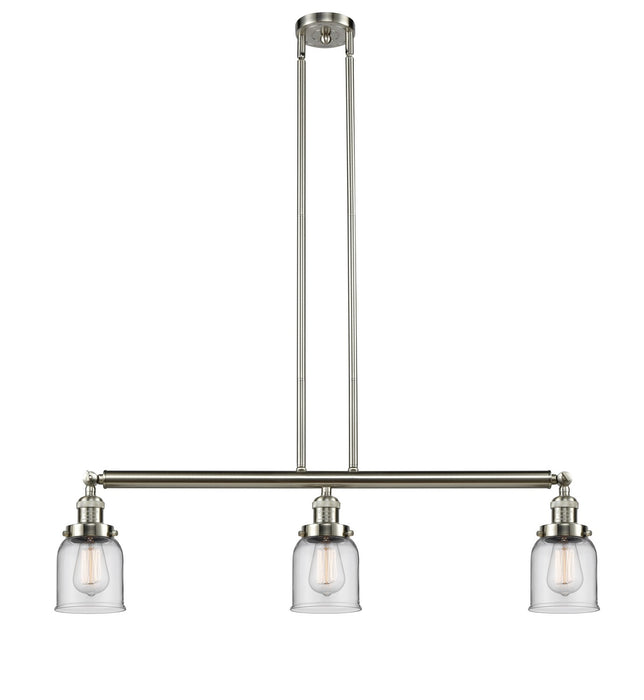 Innovations 213-SN-G52-LED LED Island Pendant, Brushed Satin Nickel