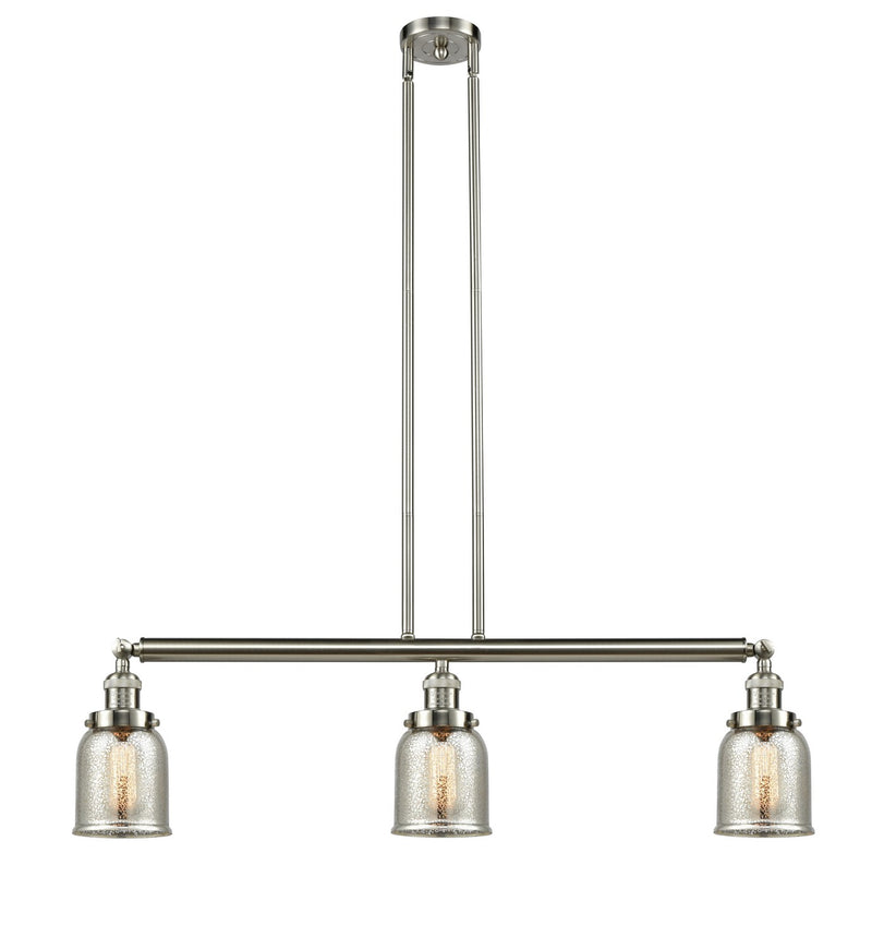 Innovations 213-SN-G58-LED LED Island Pendant, Brushed Satin Nickel
