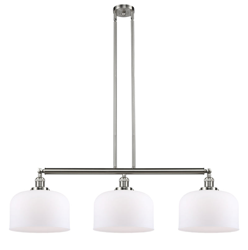 Innovations 213-SN-G71-L-LED LED Island Pendant, Brushed Satin Nickel