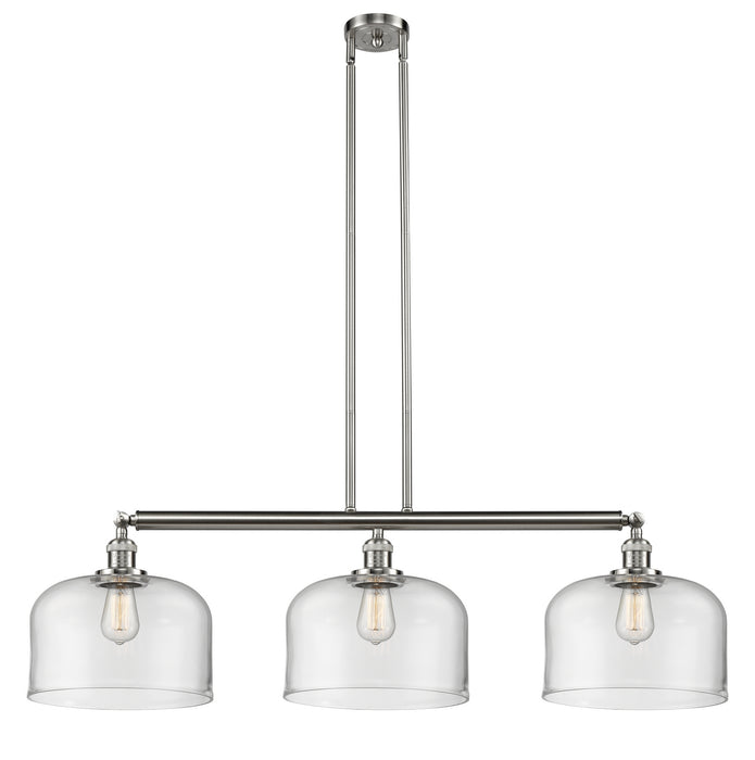 Innovations 213-SN-G72-L-LED LED Island Pendant, Brushed Satin Nickel
