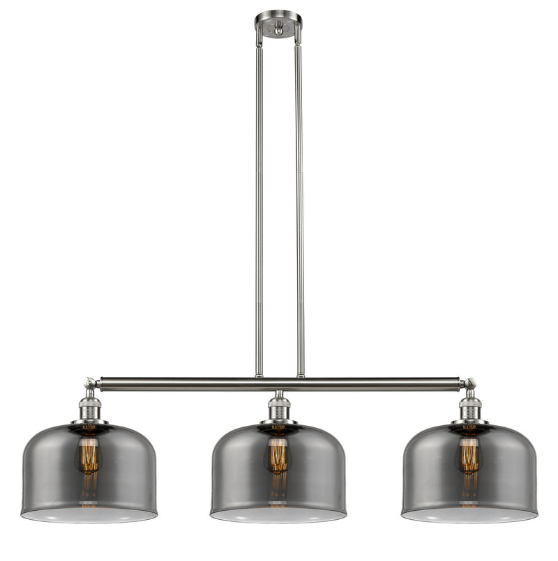 Innovations 213-SN-G73-L-LED LED Island Pendant, Brushed Satin Nickel