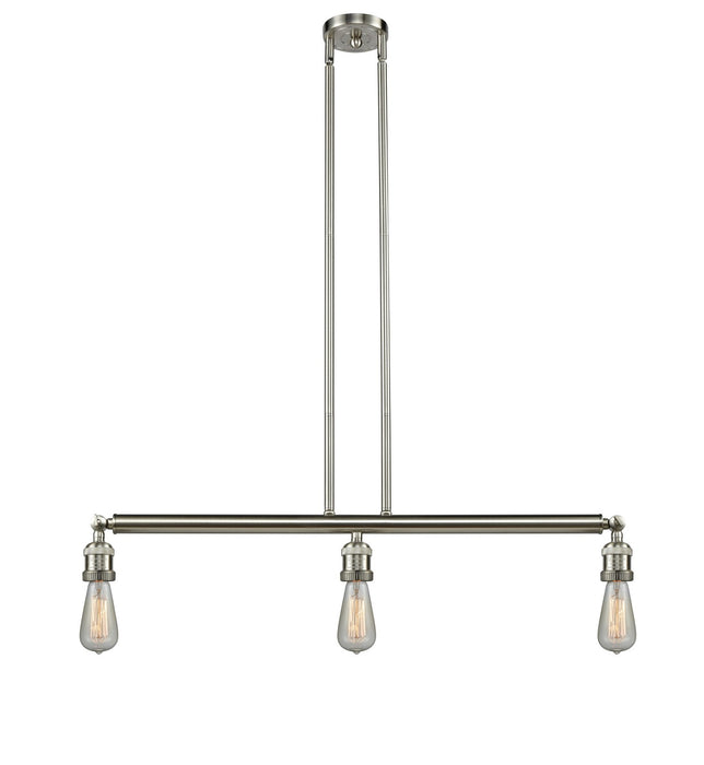 Innovations 213-SN-LED LED Island Pendant, Brushed Satin Nickel