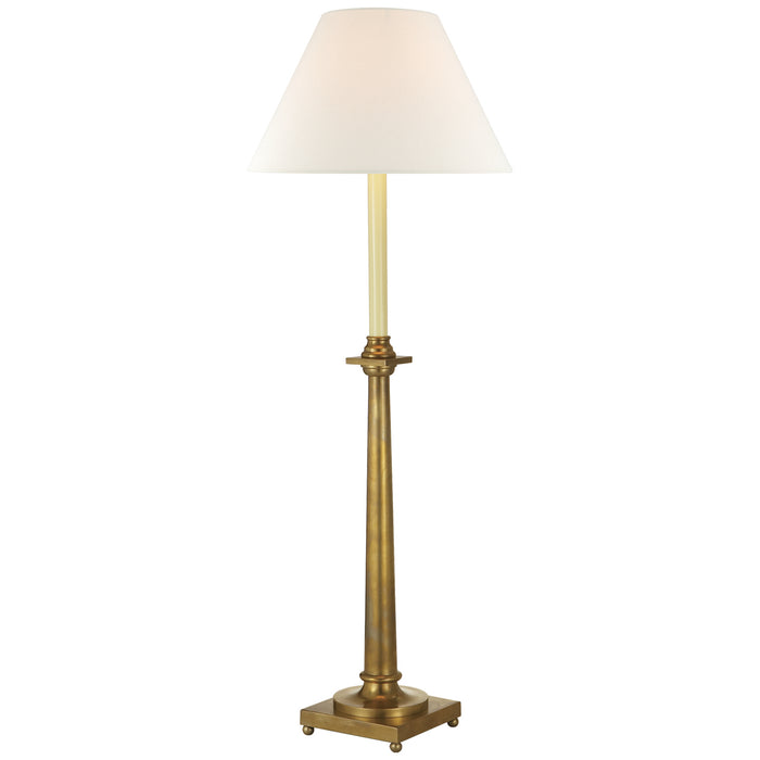 Visual Comfort Signature CHA 8461AB-L One Light Buffet Lamp, Antique-Burnished Brass