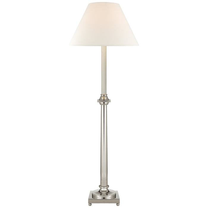 Visual Comfort Signature CHA 8461PN-L One Light Buffet Lamp, Polished Nickel