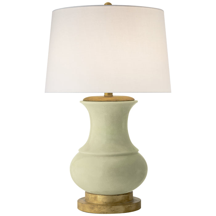 Visual Comfort Signature CHA 8608CC-L One Light Table Lamp, Celadon Crackle