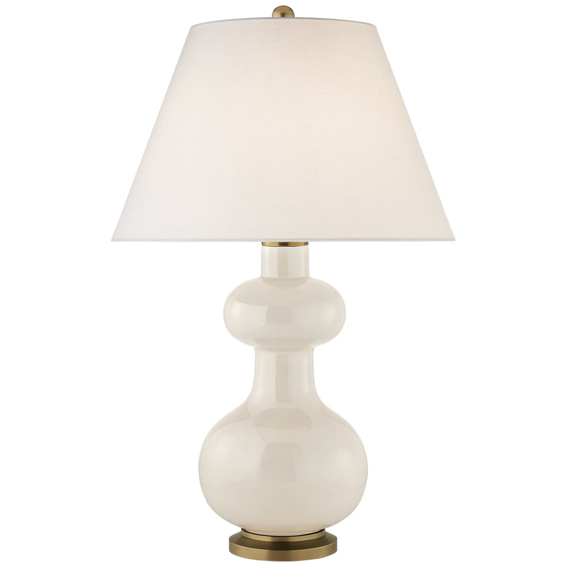 Visual Comfort Signature CS 3606IVO-L One Light Table Lamp, Ivory