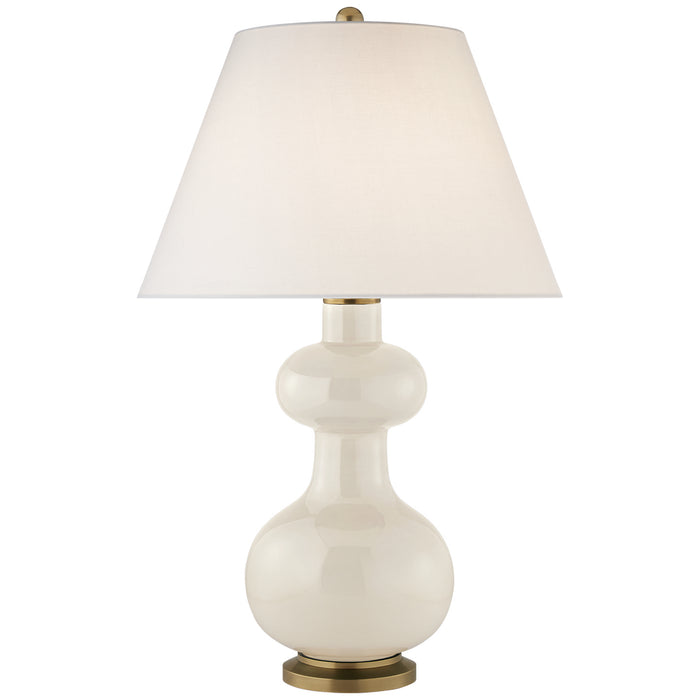 Visual Comfort Signature CS 3606IVO-L One Light Table Lamp, Ivory
