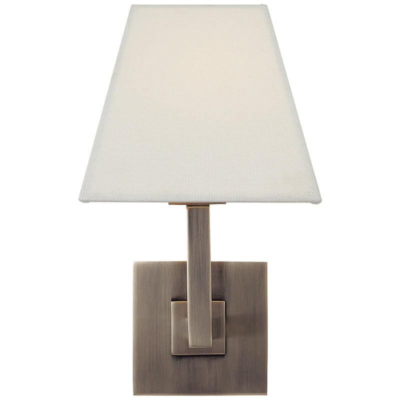 Visual Comfort Signature S 20BS-LS One Light Wall Sconce, Brushed Steel